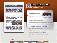 Tablet Screenshot of gradinggame.com